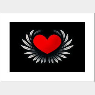 Wings of Love 3D Posters and Art